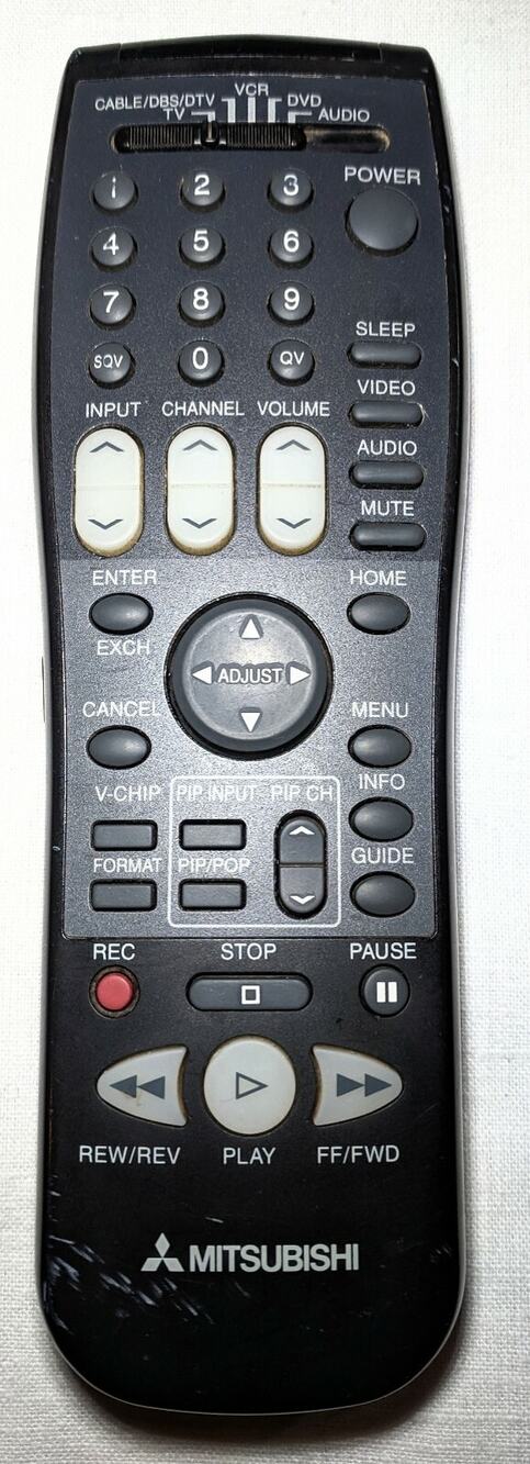 Mitsubishi Remote Control EUR647020A 290P116B10